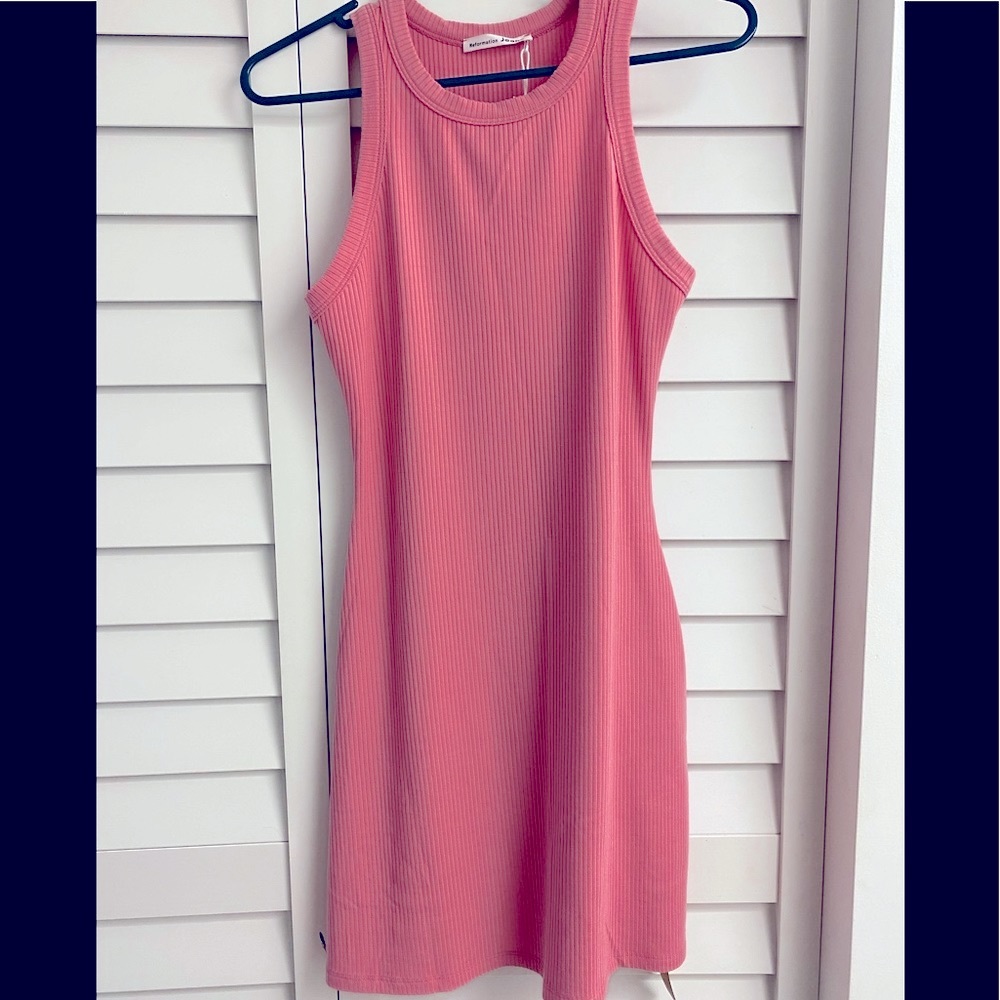NWOT Reformation Denali Dress in Ladies Room(other pic is to show shape/style… - Picture 3 of 7